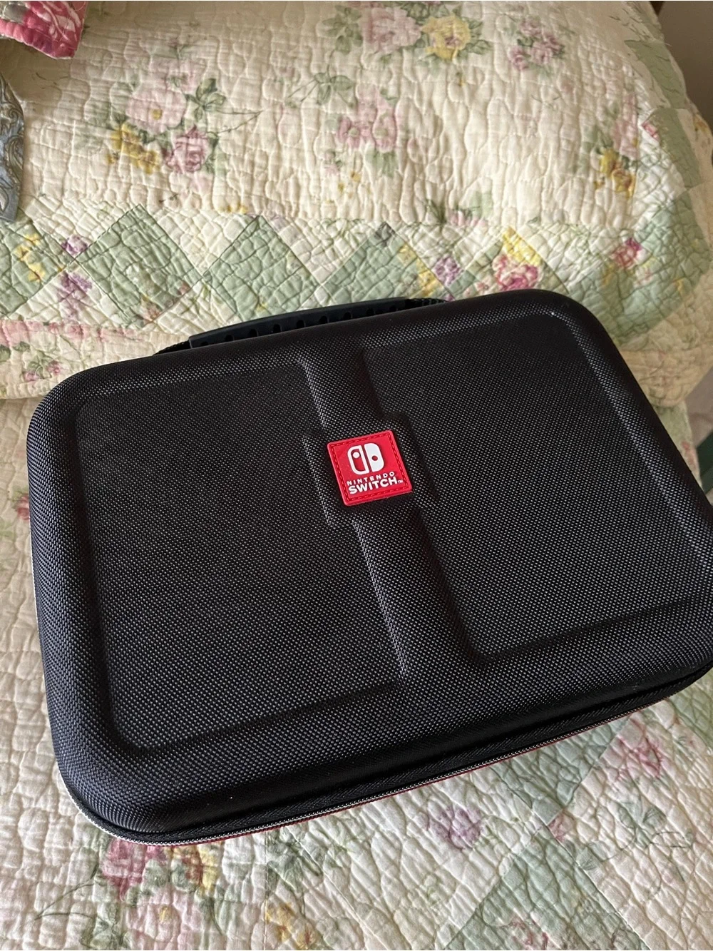 Nintendo Black Carry Case with Red Logo
